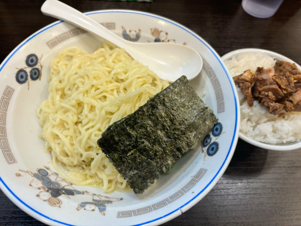 「会津地鶏鶏油まぜそば&ごはん」@えーちゃん食堂の写真