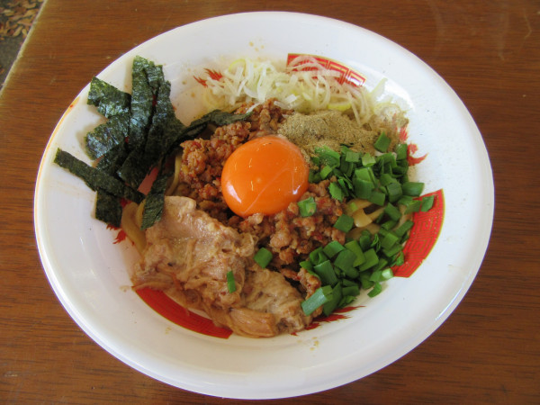 「ぶたけん。　台湾まぜそば（１０００円）」@第2回ラーメン万博2024 in TSUCHIURAの写真