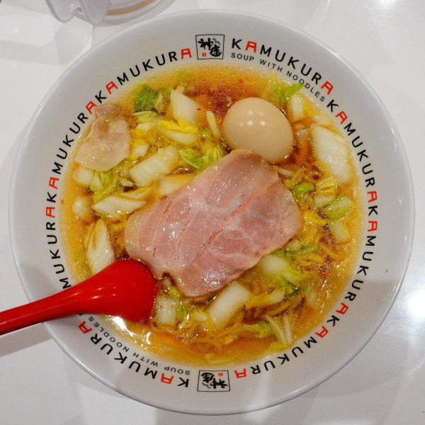 「煮玉子ラーメン」@どうとんぼり神座 アトレ川崎店の写真