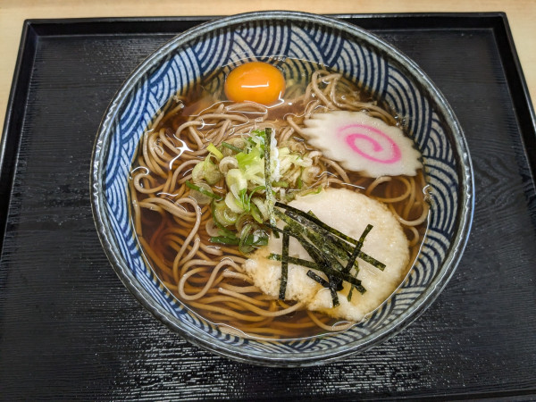 「とろろそば540円」@めん処 船食の写真