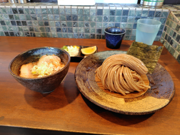 「汁並つけ麺¥1200(230g)」@麺屋みつば＋クローバーの写真