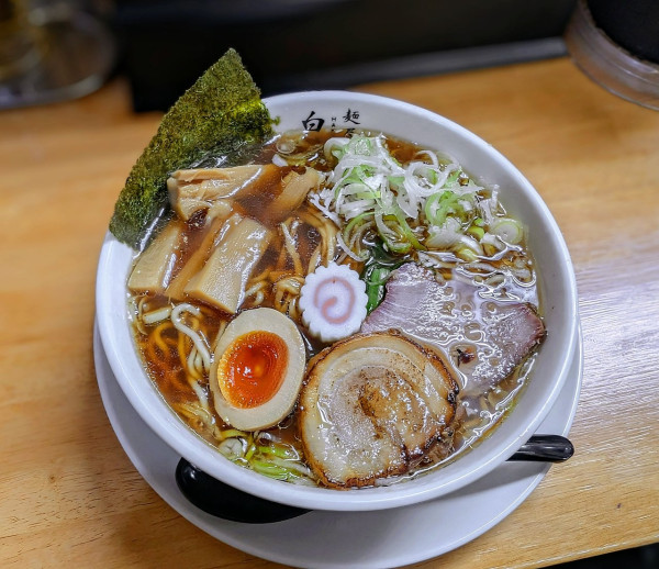 「生姜醤油ラーメン【限定】」@麺屋 白神の写真