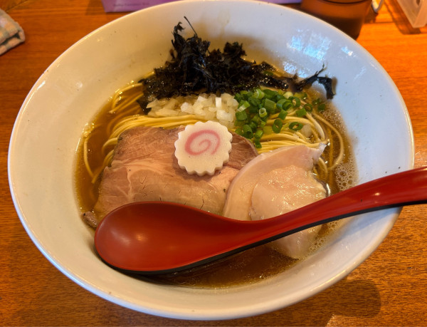 「特製煮干しそば」@麺屋 烈の写真