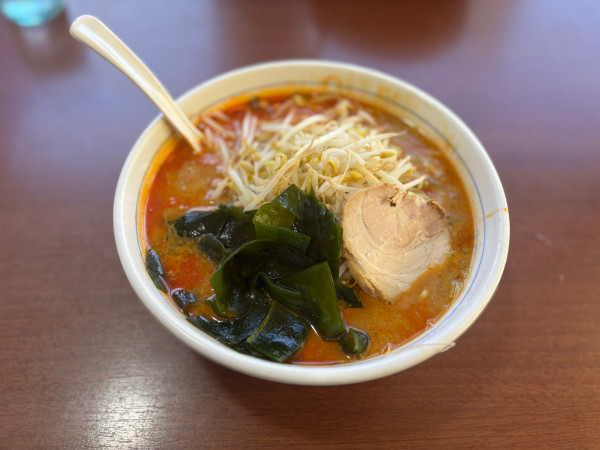 「ゴマ塩ラーメン」@手打ちらーめん 金龍の写真