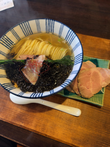 「【限定】真鯛だしそば+チャーシュー」@ニダイメ 麺のきんしょうの写真