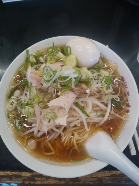 「桜ラーメン（醤油・味玉付き）」@桜ラーメンの写真
