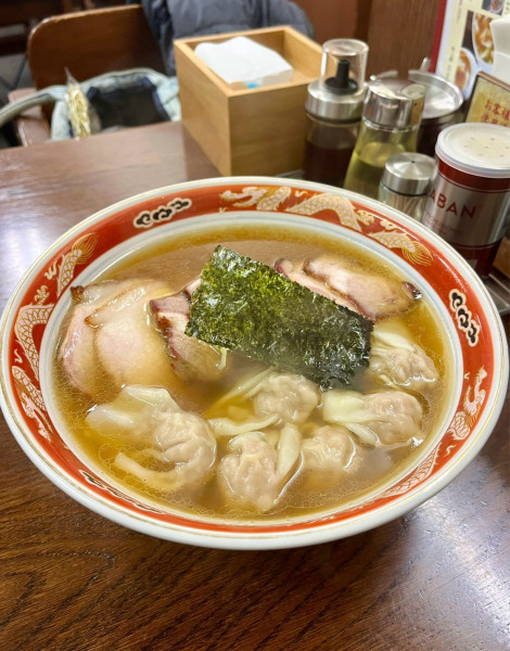 「チャーシューワンタン麺」@支那ソバ かづ屋の写真
