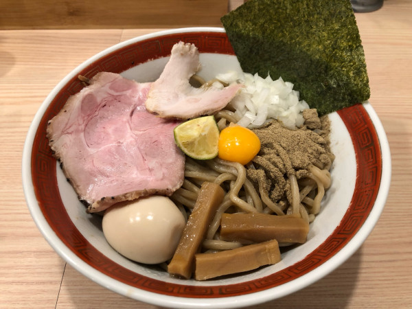 「煮干し油そば」@オリオン食堂の写真