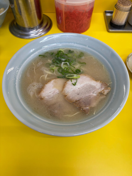 「塩とんこつラーメン」@ラーメン味心の写真