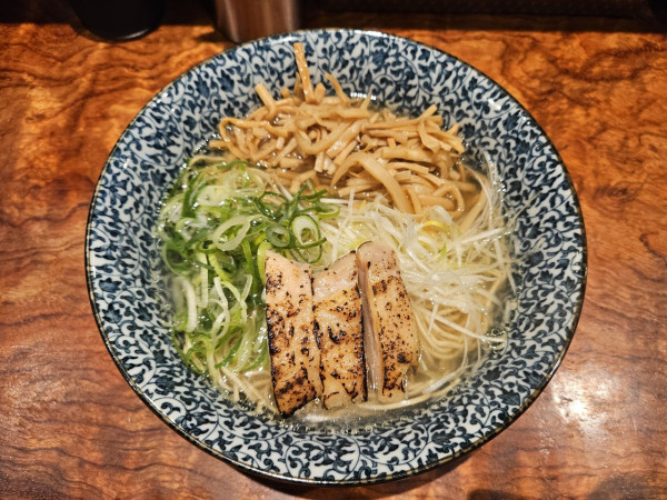 「あっさり鶏そば」@鶏そば 一瑳の写真