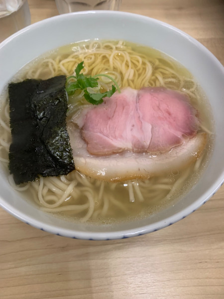 「鴨ガラ中華そば塩」@戸田ラーメンベース 和み食堂の写真