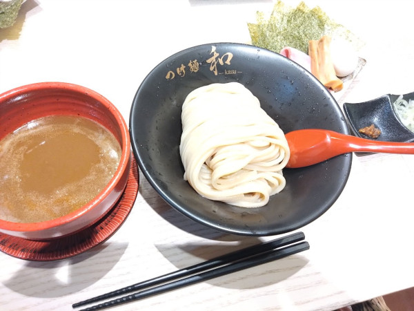 「特製つけ麺並」@つけ麺 和 鹿沼店の写真