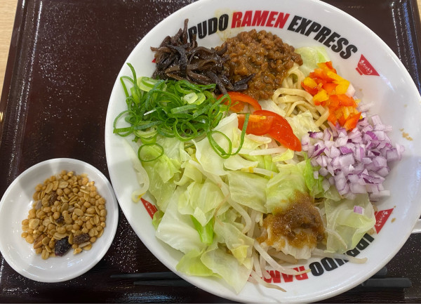 「まぜそば　1000円」@IPPUDO RAMEN EXPRESS 南町田グランベリーパーク店の写真