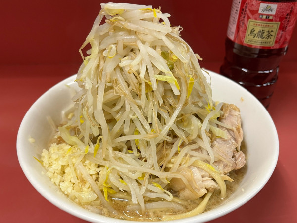 「ラーメン 少なめ ニンニクアブラ」@ラーメン二郎 ひばりヶ丘駅前店の写真