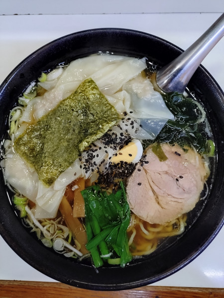 「ワンタン麺　850円」@手もみらーめん 十八番 北坂戸店の写真