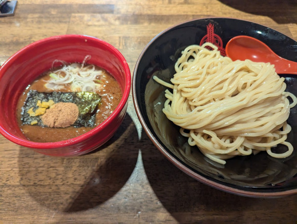 「濃厚つけ麺1050円」@つけ麺専門店 三田製麺所 渋谷道玄坂店の写真