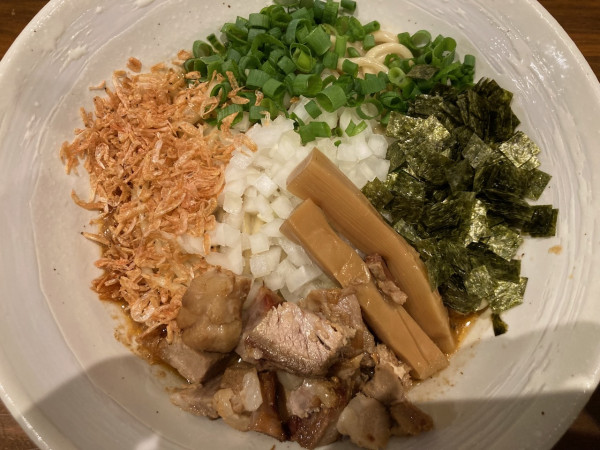 「海老まぜそば」@四代目むじゃきの写真