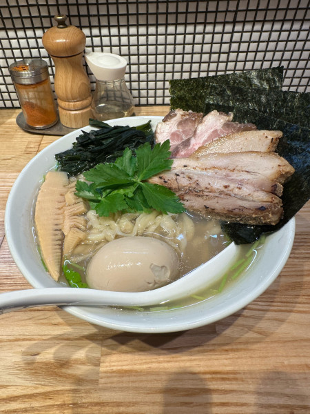 「全部入り 貝塩らーめん(大盛)」@らーめん 改の写真