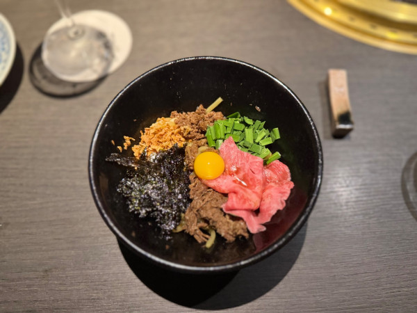 「ミニまぜ麺」@個室焼肉 富士門 恵比寿の写真