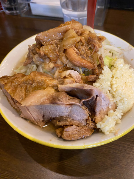 「ラーメン 950」@ラーメン イエロー 御徒町店の写真
