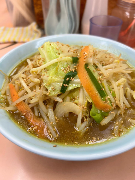 「カレー野菜ラーメン　950円」@ニューラーメンショップの写真