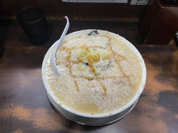 「中華そば+大盛+鬼油」@らーめん潤 蒲田店の写真