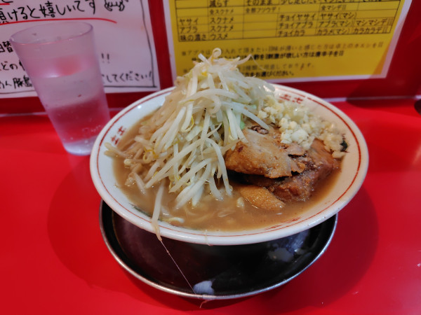 「ラーメン(麺250g＋豚1枚)¥1000」@ラーメン豚島 溝の口店の写真