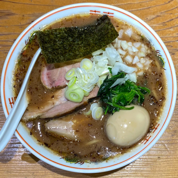 「特製濃厚生姜 並 ¥1,300 生姜油の和え玉 ¥300」@中華蕎麦 ひら井の写真