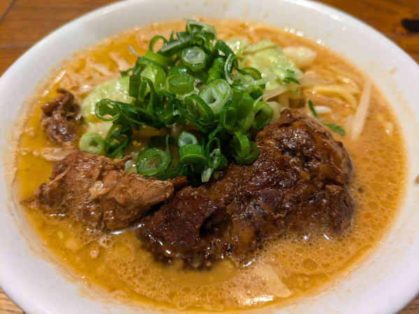 「かぶりつきチャーシュー味噌(1090円)」@純米味噌ラーメン みそら堂 鶴田店の写真