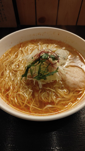 「粗炊き辛塩ラーメン」@麺屋 海神の写真