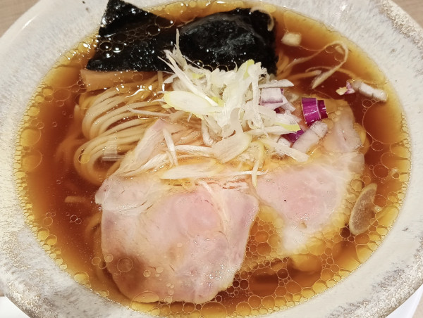 「醤油らあめん¥1200」@Homemade Ramen 麦苗 COREDO室町店の写真