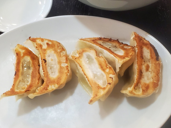 「担々刀削麺セット・餃子」@向陽飯店 都筑店の写真