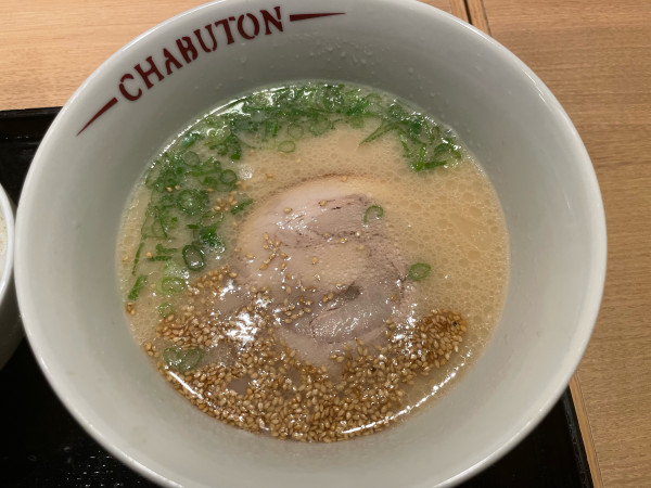 「ちゃぶとん塩らぁ麺」@ちゃぶ屋とんこつらぁ麺 CHABUTON LINKS UMEDA店の写真
