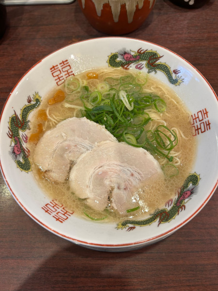 「とんこつ久留米ラーメン　860円　替え玉　160円」@久留米ラーメン 福ヤ 南越谷店の写真