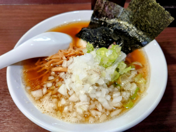「煮干中華麺」@煮干し中華そば 山形屋の写真