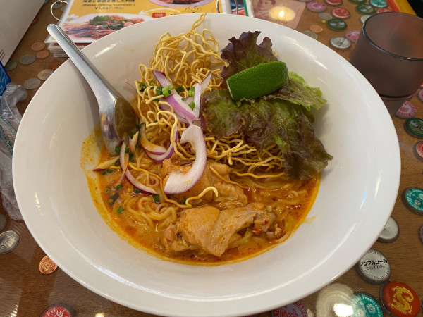 「カオソーイ1,200円」@39 タイ レストランの写真