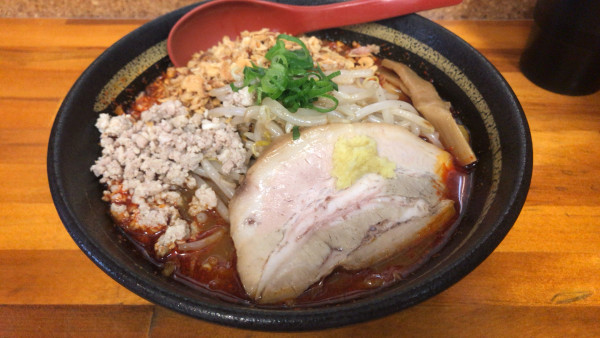 「スタミナ味噌ガッツ　1050円」@らーめん 味噌ガッツ お花茶屋店の写真