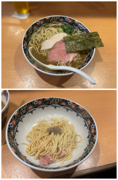 「濃厚煮干中華蕎麦+和え玉ハーフ」@北千住煮干中華蕎麦 かれんの写真