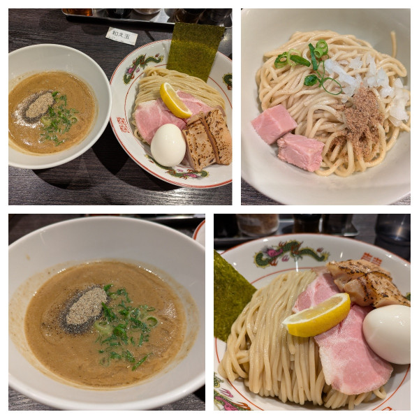 「【コラボ限定】超濃厚煮干しつけ麺大盛り」@中華そば 十目一八食堂の写真