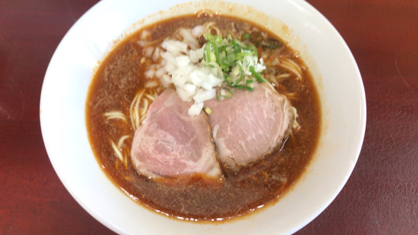「激辛煮干しラーメン　900円」@麺屋 結の写真