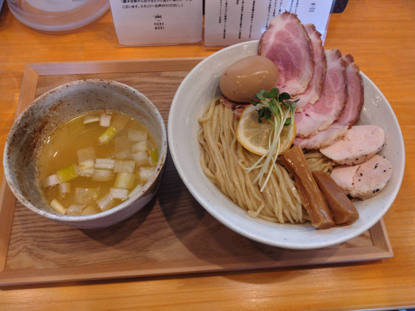 「特製昆布水つけ麺(塩)¥1430-」@HARE tokidoki MUGIの写真
