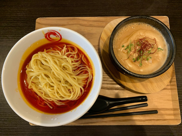 「坦々つけ麺」@担々麺 威風堂々の写真