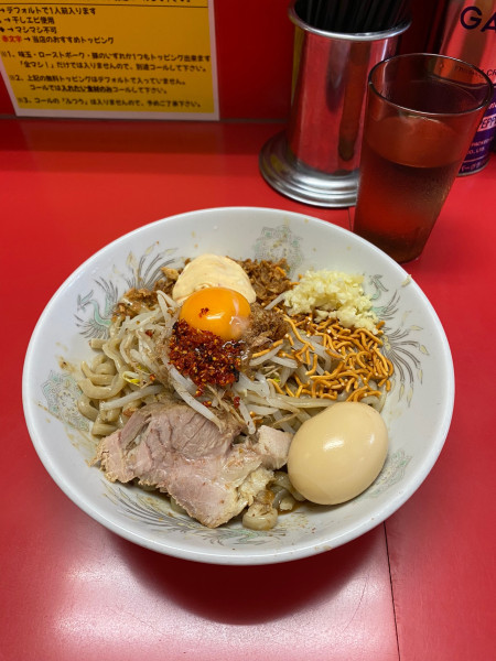 「まぜそば」@ジャンプの写真