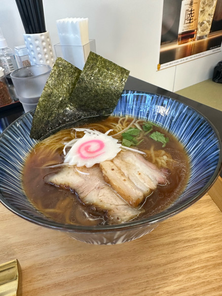 「醤油ラーメン」@JAPANESE RAMEN マンちゃん 住吉店の写真