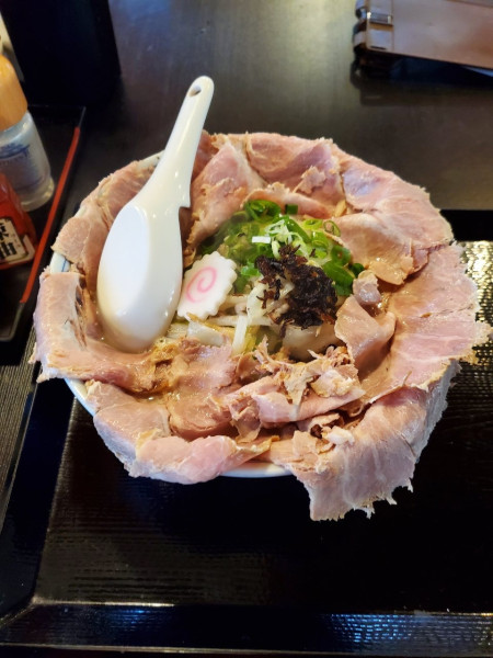 「豚骨野菜タンメン@1300」@豚骨中華そば おかわりやの写真