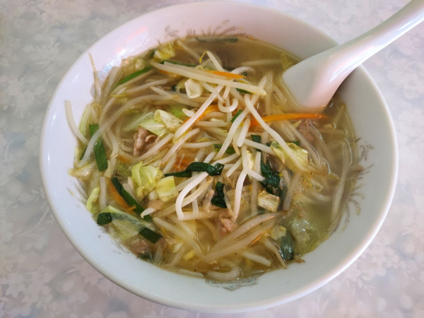 「タンメン 600円」@中華料理 金来の写真