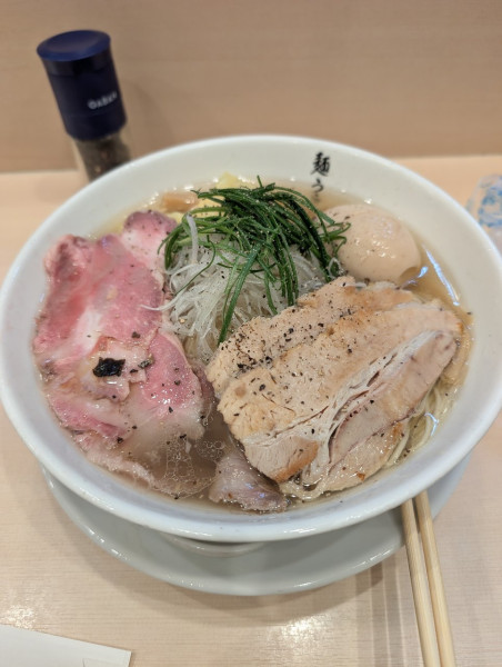 「特製塩そば」@麺うらたの写真