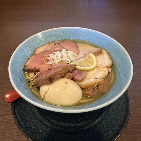 「特別メニュー塩らぁめん」@麺処 青野の写真