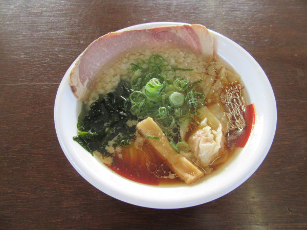 「我武者羅　元祖背脂生姜醤油ラーメン（１０００円）」@第2回ラーメン万博2024 in TSUCHIURAの写真