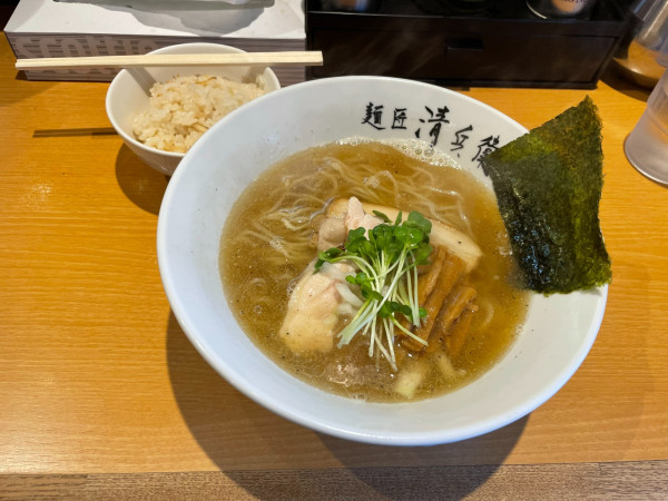 「塩煮干」@麺匠 清兵衛の写真